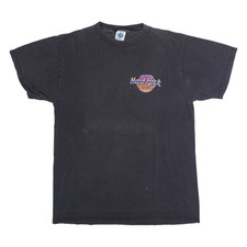 T-shirt uomo vintage HARD ROCK CAFE San Francisco 25 anni di rock grigio USA L