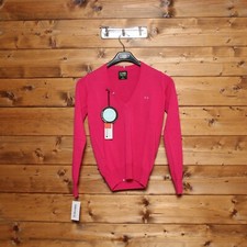 Maglioncino Sun68 TG. S Deadstock W/Tags (Cod.EBAY1675) Donna Fucsia Cotone