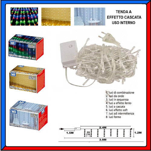 Tenda luminosa natale - luminosa, di