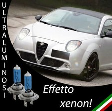 COPPIA LAMPADINE H7 SPECIFICHE PER ALFA ROMEO MITO EFFETTO XENON ULTRALUMINOSI