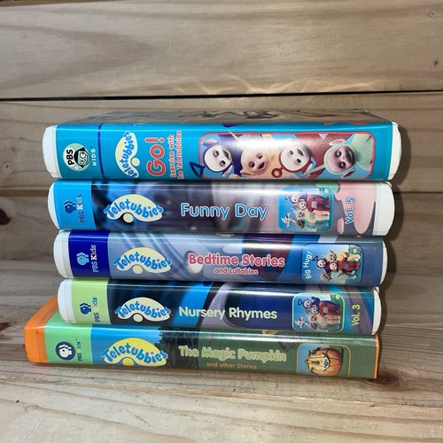 Teletubbies vhs tape lot - 5,