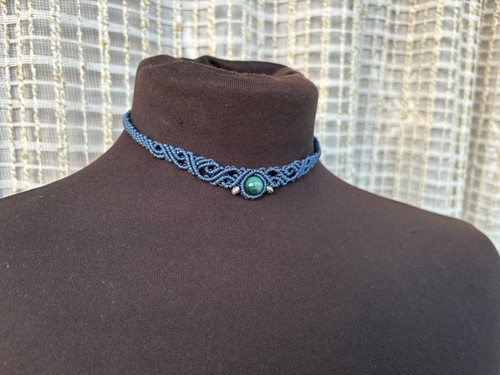 Collana macramè - in,