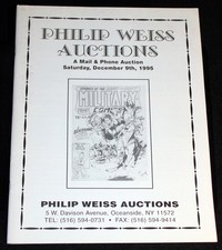 Philip Weiss Catalogo Aste