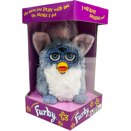 Furby elefante blu e - elefante, bianco
