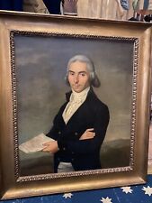 ritratto olio antico