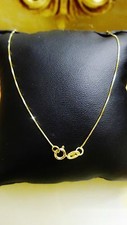 COLLIER OR JAUNE 750 18K