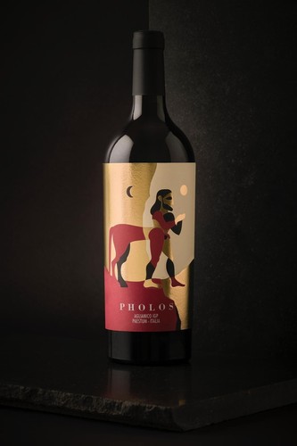 Vino pholos rosso igp paestum - vino,