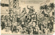 M012 - XXXI Carnevale di Nizza - Da Nizza a Genova molto mossa 16-3-1903