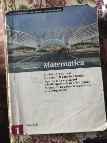Corso base matematica vol - matematica,