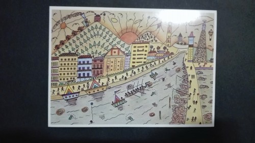 Viareggio molo disegno naif - viareggio,
