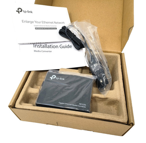 Link mc220l media converter - mc220l,