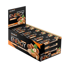 EthicSport Energy Long Races Box 30 Barrette da 45 gr Gusto Arachidi e Nocciole