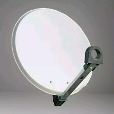 Parabola + LNB 1 USCITE Satellitare 45cm  Parabolica Galaxy 4K SKY TIVU SAT 