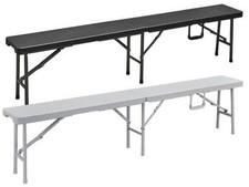 PANCHINA PANCHE PIEGHEVOLI POLYRATTAN LEVANTE CM.180x25xH43