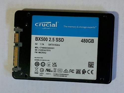Hard disk crucial bx500 480gb - crucial,