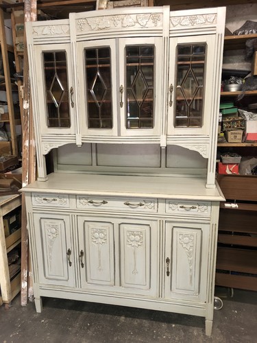 Credenza vetrina liberty - credenza,