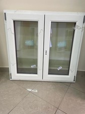 Finestra alluminio legno Starwood serie Reason One 990x950 a due ante