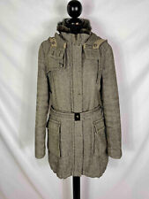 TRUSSARDI Giacca Giaccone Cappotto Donna Lana Sale Pepe Woman Jacket Sz.S - 42