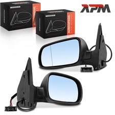 2x Specchietto SX Destra Riscaldabile Manuale Pieghevole per VW Golf 4 Bora 1J