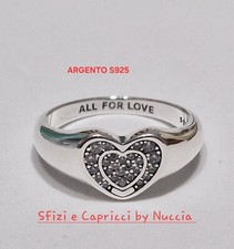 Anello Donna Cuore pavè