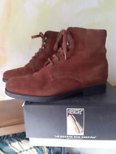 GEOX POLACCHINO STRINGATO da DONNA IN PELLE SCAMOSCIATA TG. 37