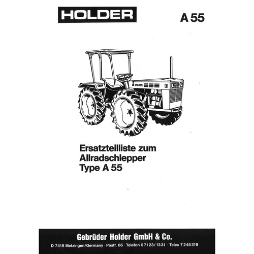 Holder tipo a55 trattore - holder,