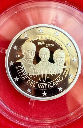 Euro vaticano 2024 guglielmo - euro,