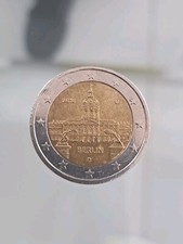 2 EURO GERMANIA 2018. COMMEMORATIVA BERLINO, CASTELLO DI CHARLOTTENBURG