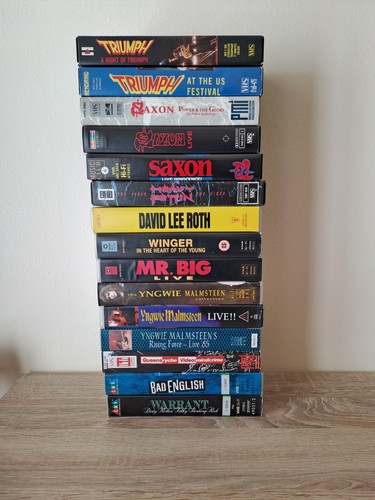 Various very rare vhs tape - rare, of