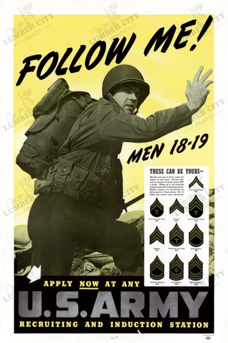 Poster reclutamento esercito