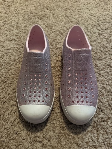 Scarpa slip native - oro, rosa