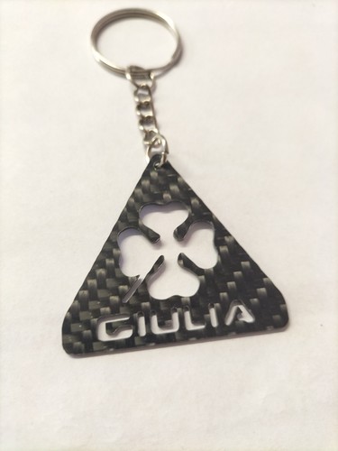 Portachiavi carbonio giulia - portachiavi,
