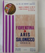 Fiorentina • Aris Salonicco 32° COPPA CARNEVALE 1980 VIAREGGIO Maglia Antognoni