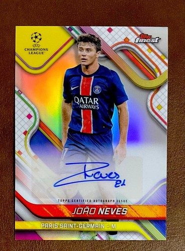 Carta autografata topps finest - carta,