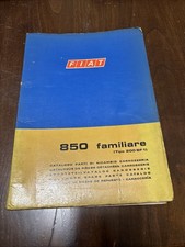 Fiat 850 Familiare Catalogo Ricambi 1970