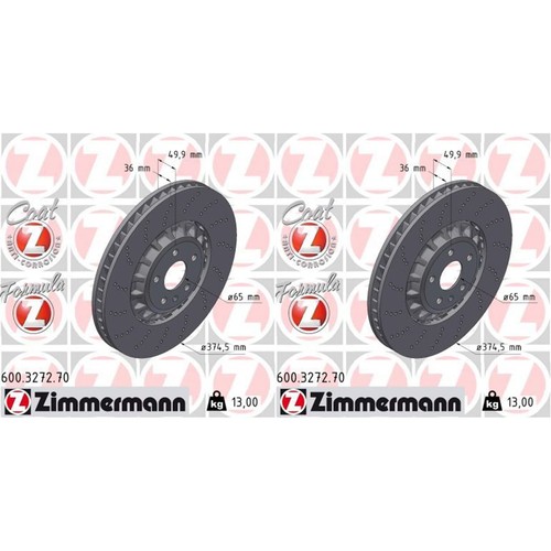Dischi freno zimmermann - 2,