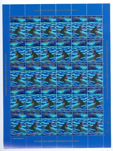 Groenlandia foglio mnh - groenlandia.,