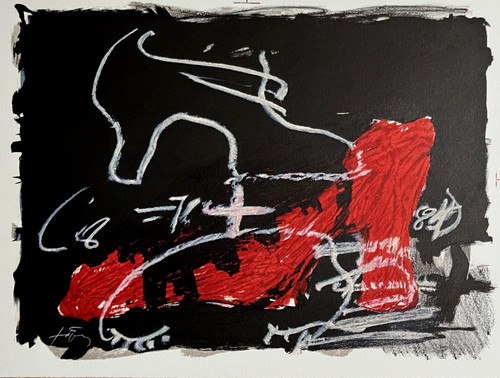 Antoni tapies lithographie - antoni,