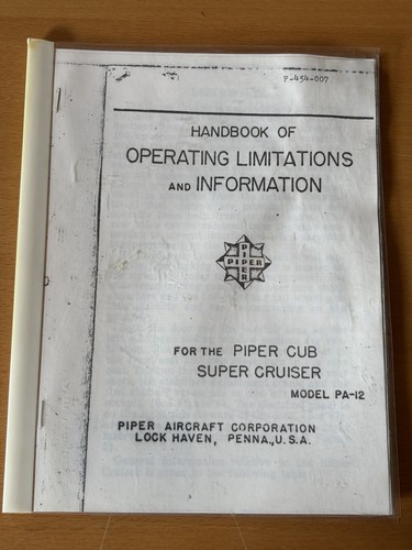 Handbook operating - handbook, of