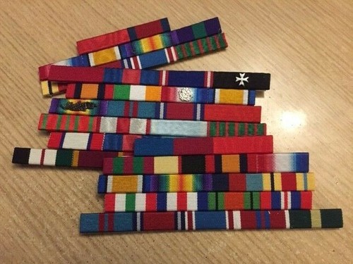 Medal ribbon bar british - -,