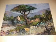 quadro antico napoletano olio