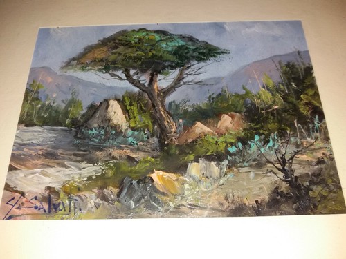 Quadro antico napoletano olio - quadro,
