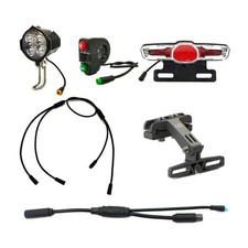 Set luci ebike 24-60V fanale