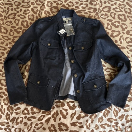 Giacca militare blu donna