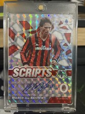 Panini Mosaic Serie A Marco Van Basten Scrips Auto Ssp Ac Milan