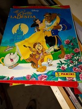 ALBUM FIGURINE LA BELLA E LA BESTIA PANINI COMPLETO ***VEDI NOTE