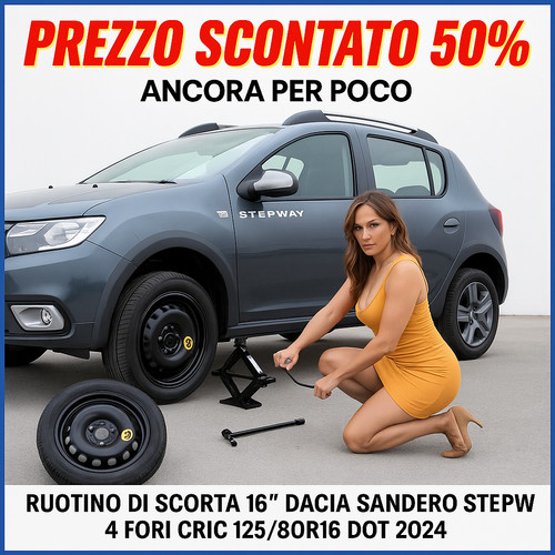 Kit ruotino scorta - ruotino,