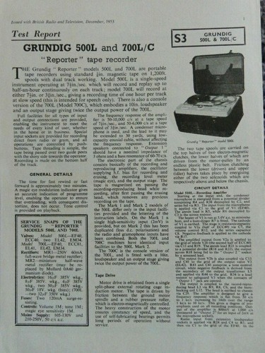 Grundig 500l 700l - 500l,