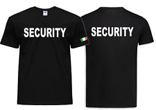 T-Shirt Maglietta Security  in Cotone Unisex Uomo Donna STAFF  Team Lavoro M33