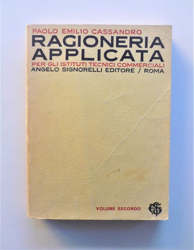 Ragioneria applicata volume